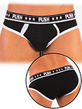 Push - Slip Premium in cotone - nero/bianco