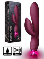 EveryGirl - Vibrating Rabbit - Vibratore vaginale - bordeaux