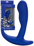 Admiral – Plug anale vibrante ergonomico – blu