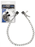 Push Xtreme Fetish - Alligator Nipple Clamps with Chain