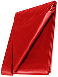 WetPlay - PVC Bedsheet 210x200cm Red